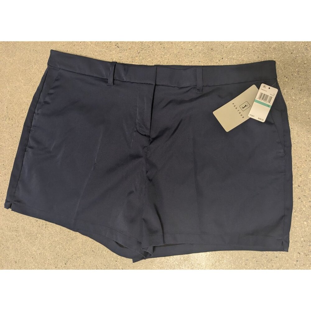 Go to Women's Golf 4.5" Shorts, Navy, 16